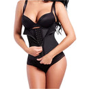 Cinta Modeladora Preta com Zíper e Dupla Compressão