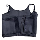 Cinta Modeladora Preta com Zíper e Dupla Compressão